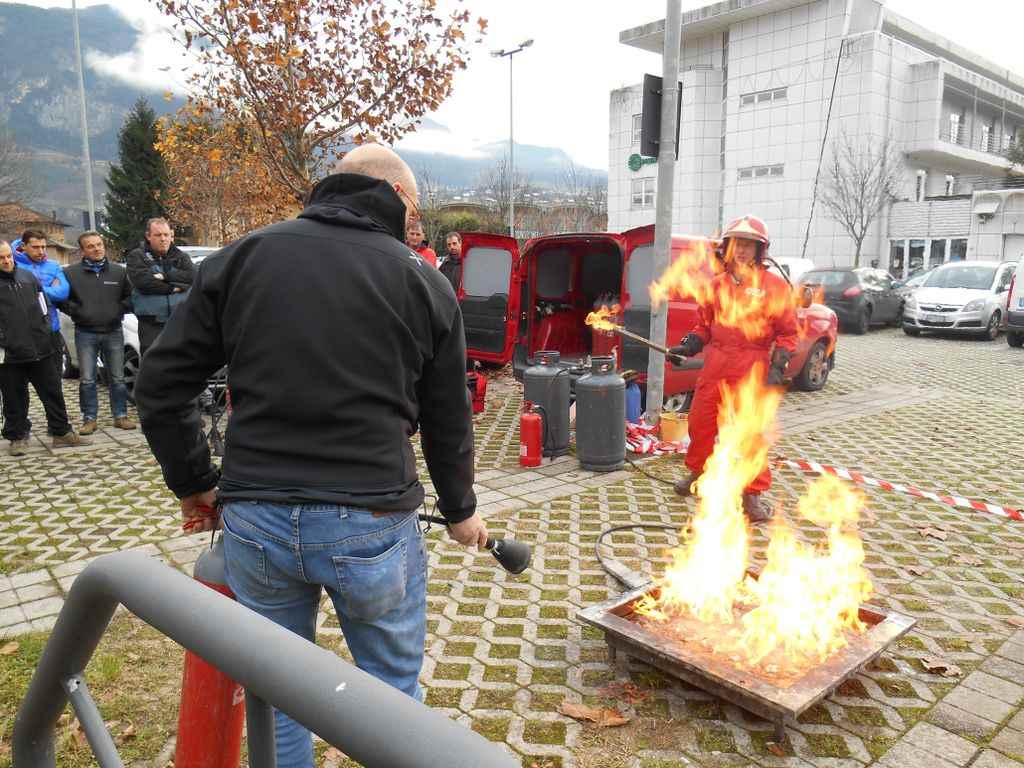 Corso antincendio Fiavè 2018