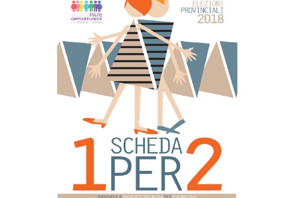 Elezioni provinciali 2018 | Doppia preferenza di genere