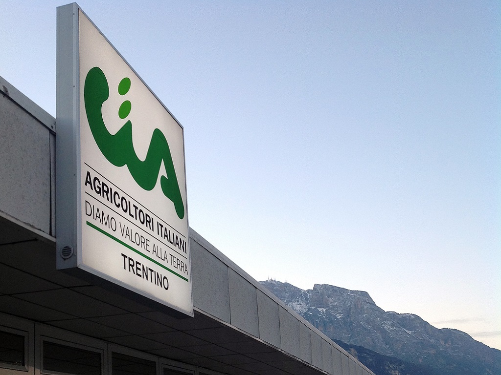 Chiusura uffici CIA – sede di Trento