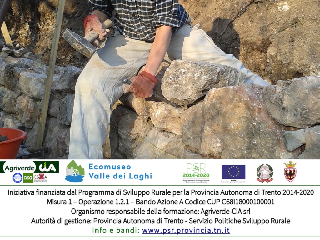 Corso ripristino e manutenzione di un muretto a secco