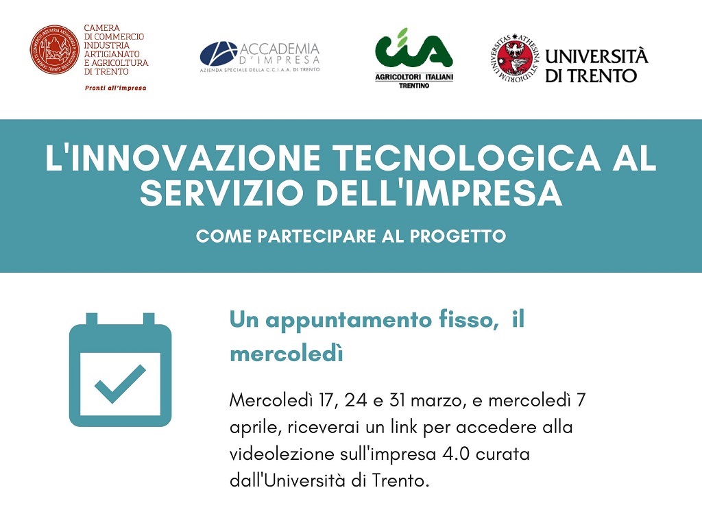 Webinar L’innovazione tecnologica al servizio dell’impresa