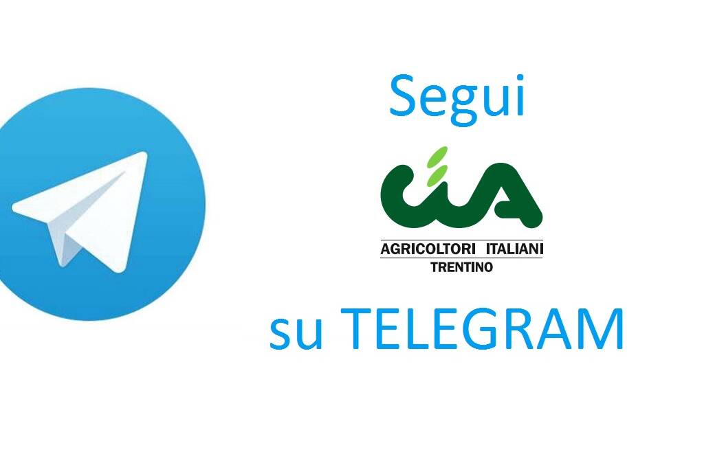 Telegram: un nuovo servizio di CIA Trentino