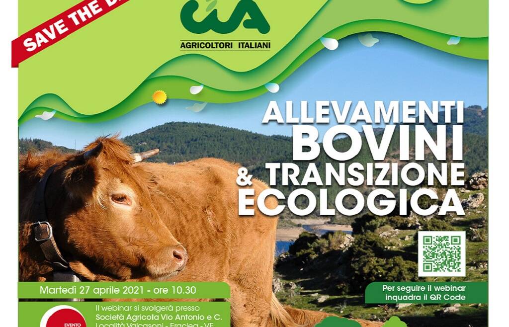 Webinar Allevamenti bovini e transizione ecologica