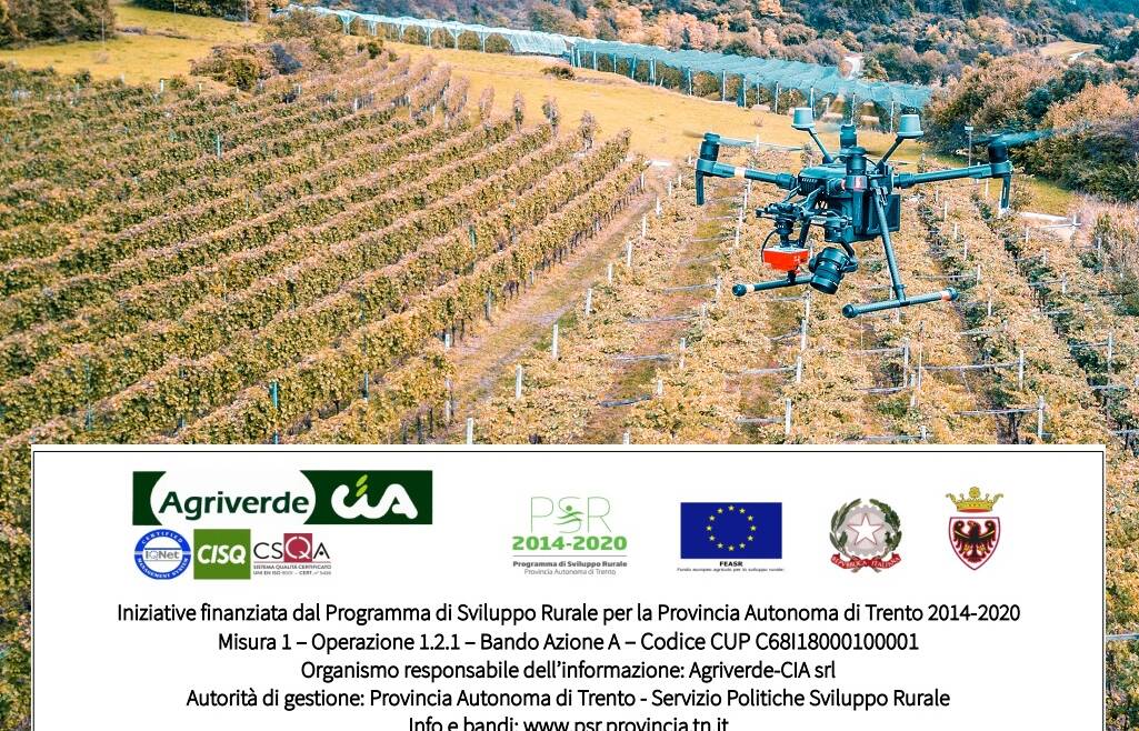 corso DRONI IN AGRICOLTURA. OPPORTUNITA’ E FALSI MITI