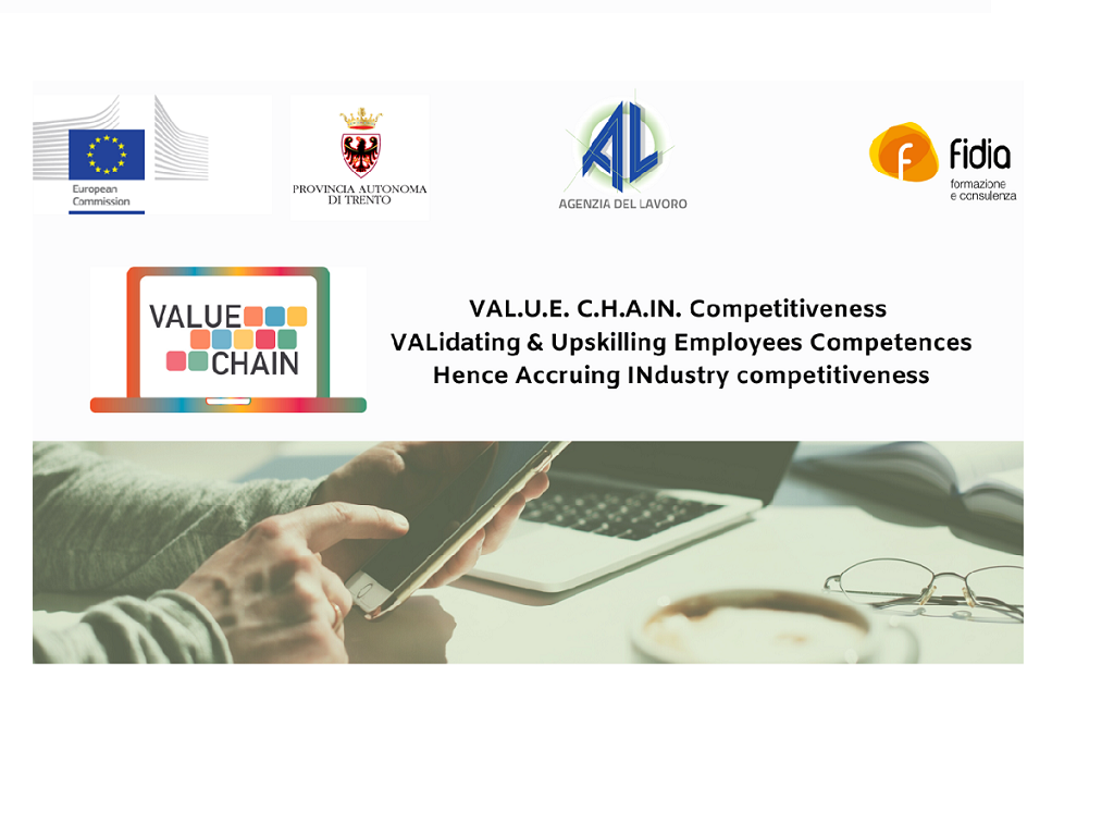 VAL.U.E. C.H.A.IN – percorsi formativi over 50