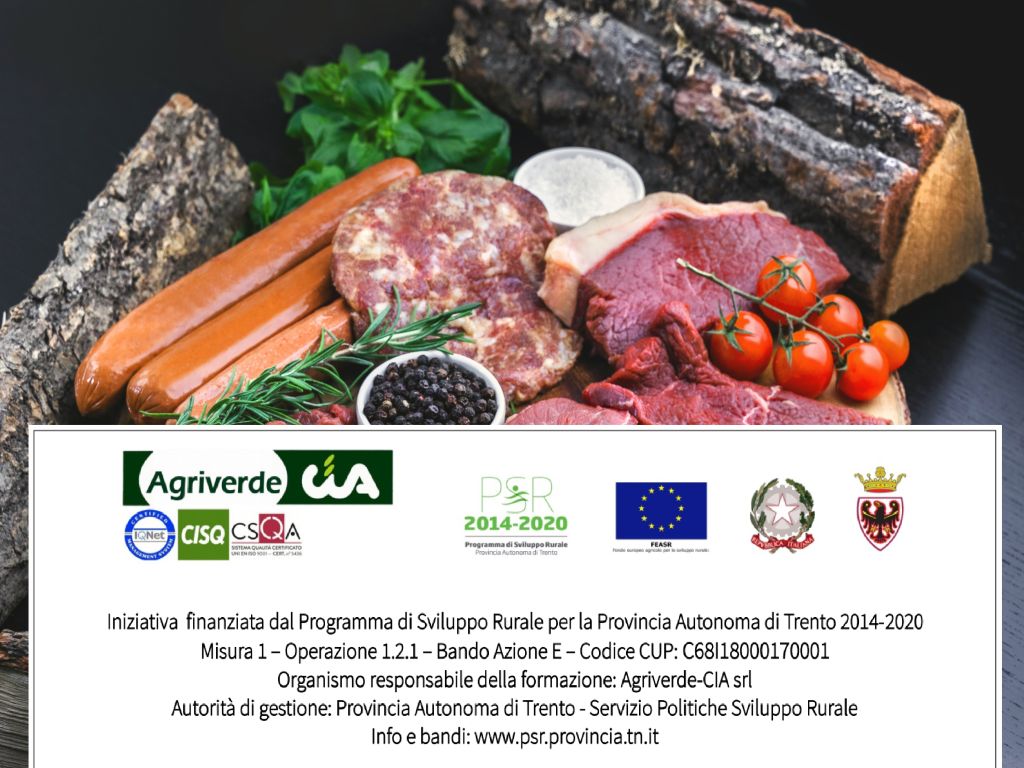 corso TECNICHE DI TRASFORMAZIONE DELLA CARNE DI SUINO E DI BOVINO