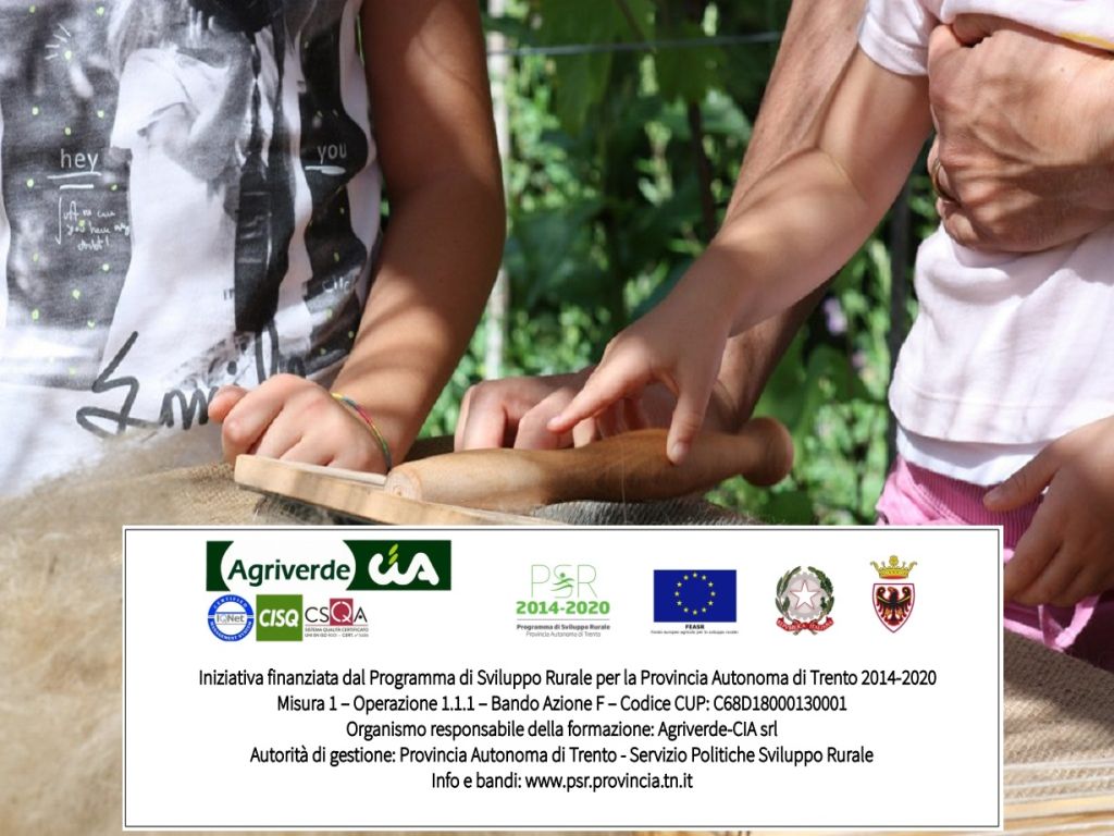 FATTORIA DIDATTICA: WORKSHOP PER OPERATORE
