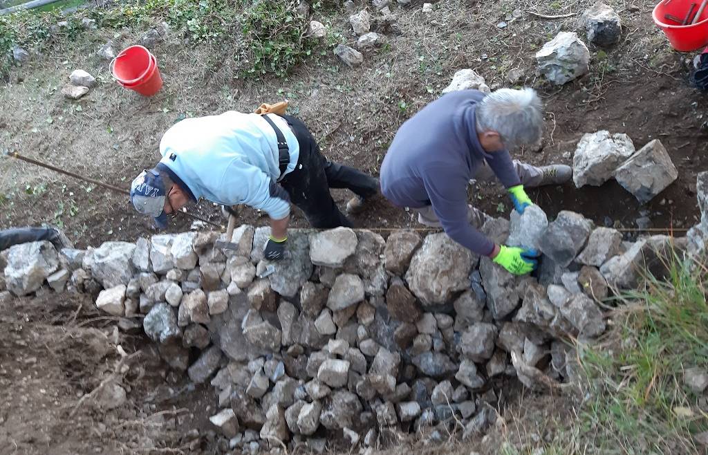 Corso Ripristino e manutenzione di un muro a secco