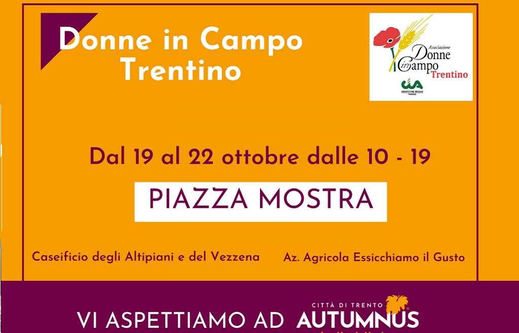 Donne in Campo partecipa a “Autumnus”