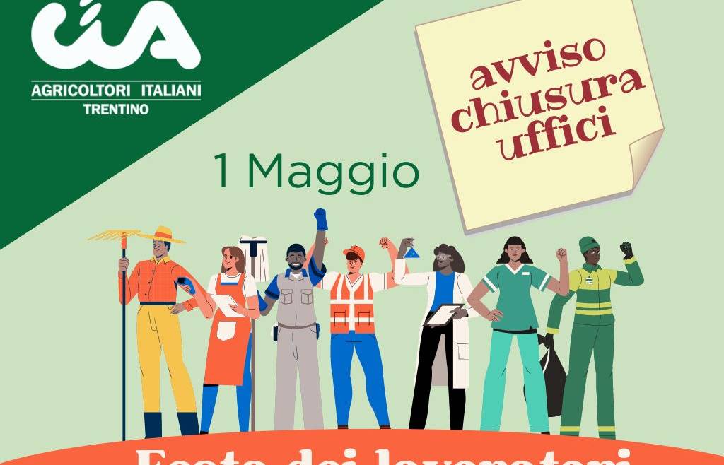 Chiusure uffici CIA del Trentino
