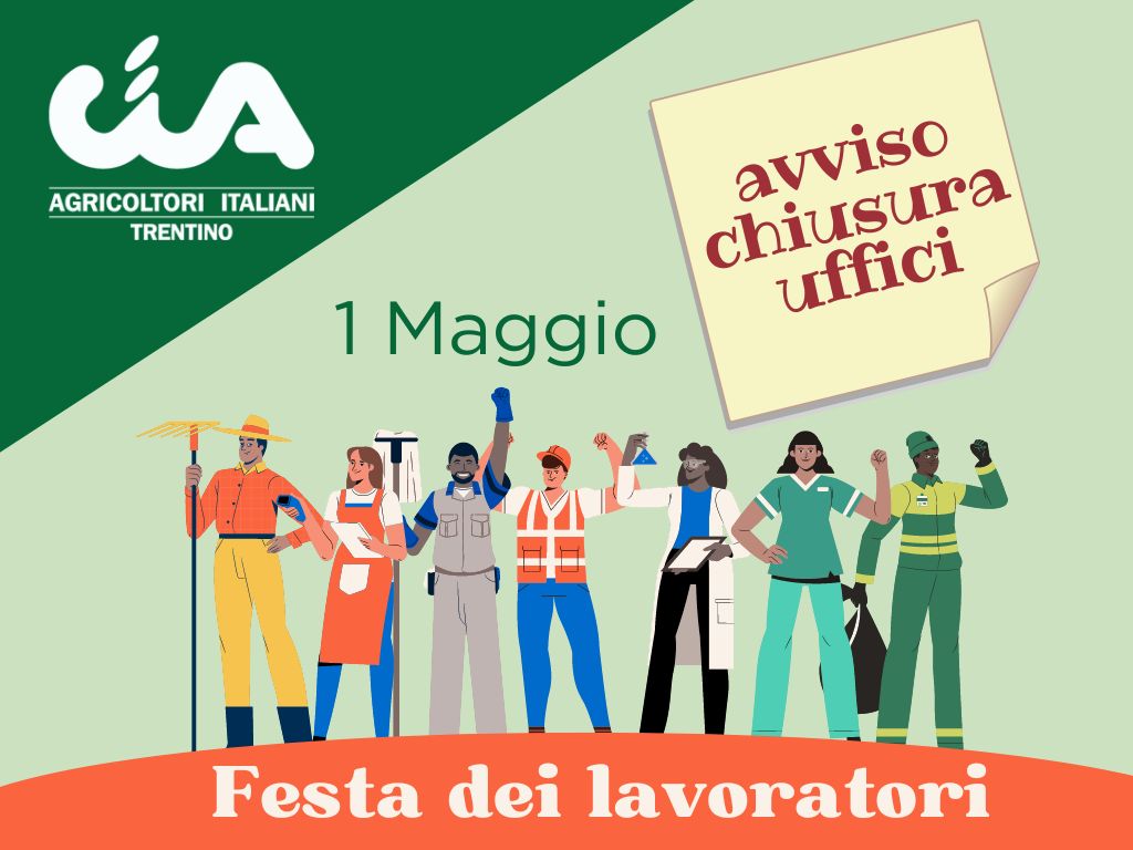 Chiusure uffici CIA del Trentino