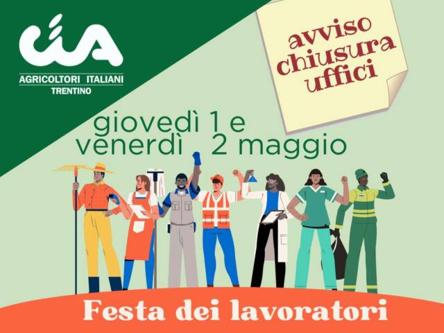 Chiusure uffici CIA del Trentino