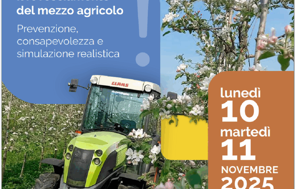 Corsi Sicurezza TSM: il rovesciamento del mezzo agricolo