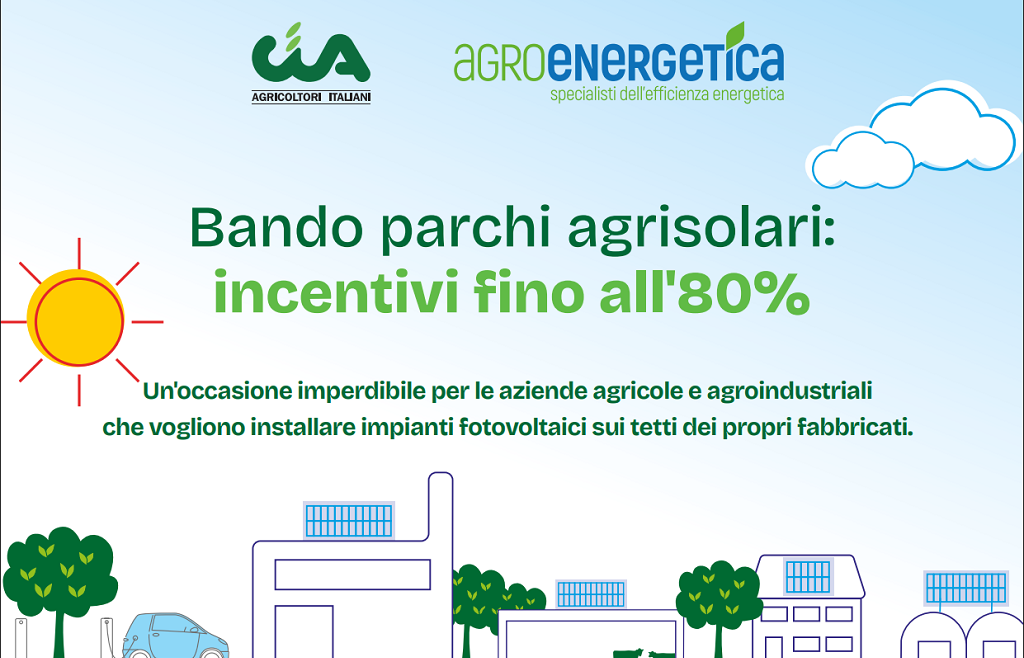 PARCHI AGRISOLARI: webinar informativo 10.02.2026 sul 4° Bando PNRR