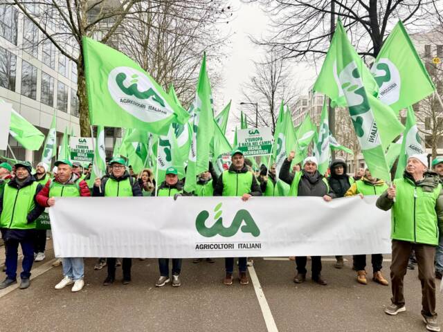 Cia protesta a Strasburgo